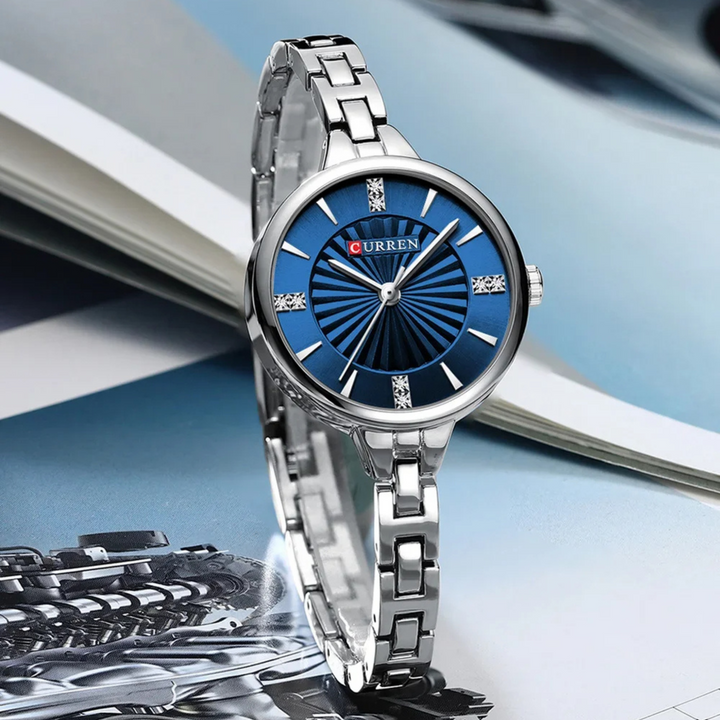 Empress Stainless Steel Timepiece