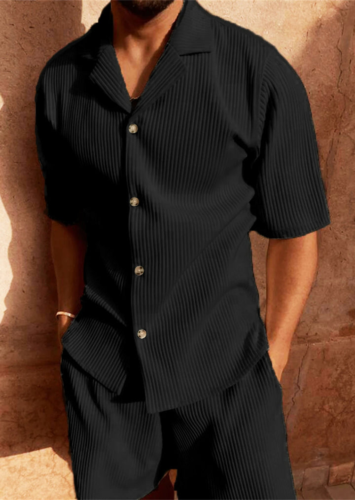 Bayshore Coastal Pleated Set