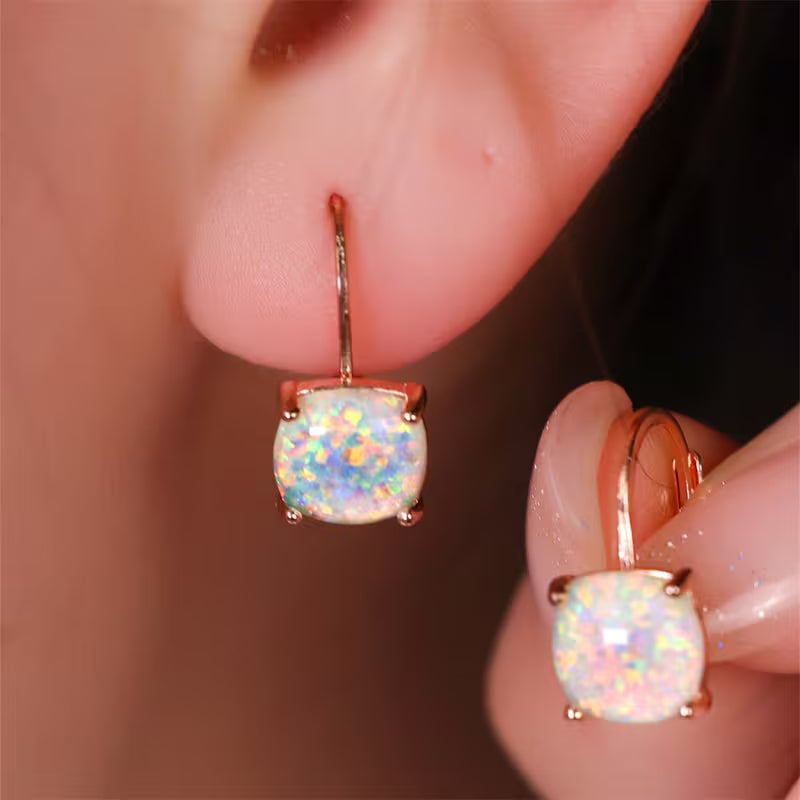 Iris Opal Earrings