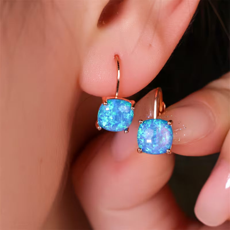 Iris Opal Earrings