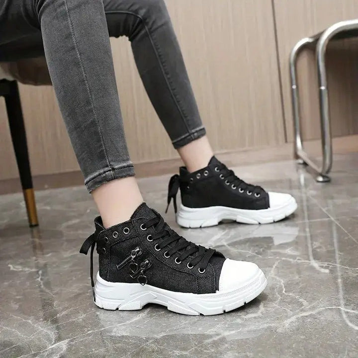Velavie Denim High-Tops
