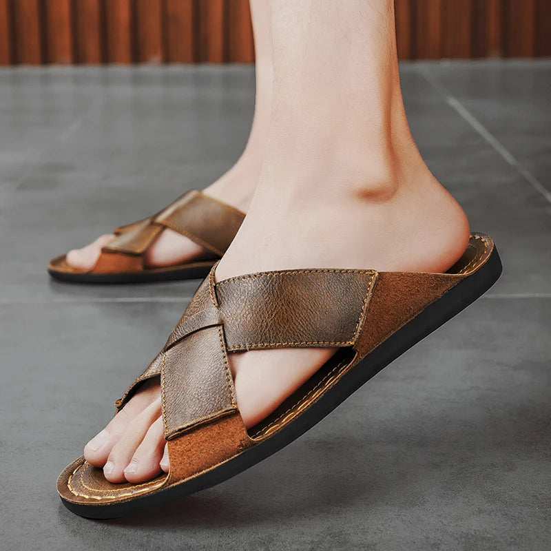 Castellano Leather Sandal
