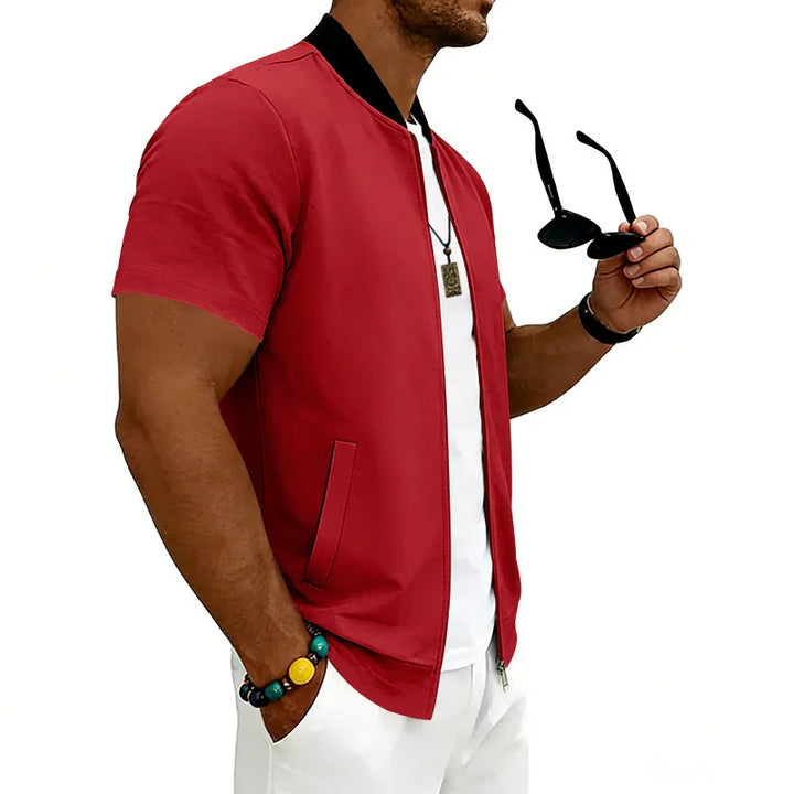 Brooks Short-Sleeve Bomber