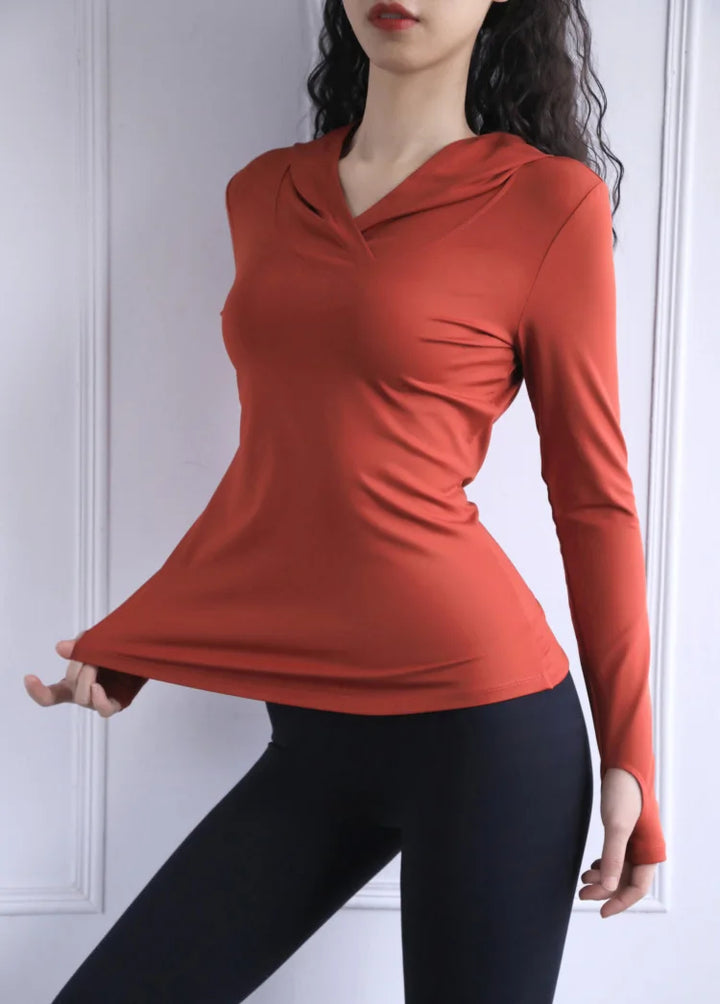 Essence Hooded Active Top