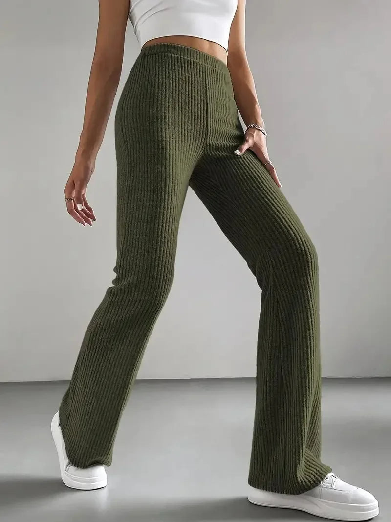 Holloway Rib Flare Pant