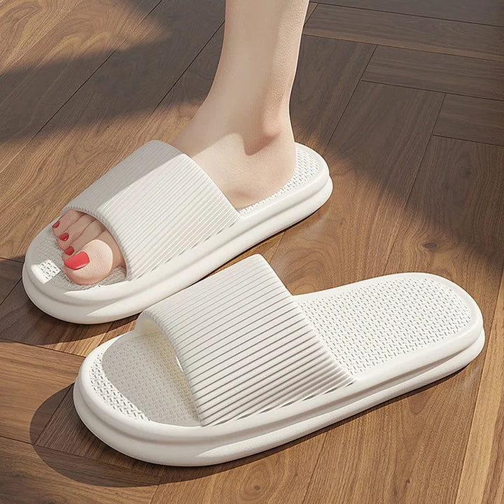 Mello Soft Ribbed Slides