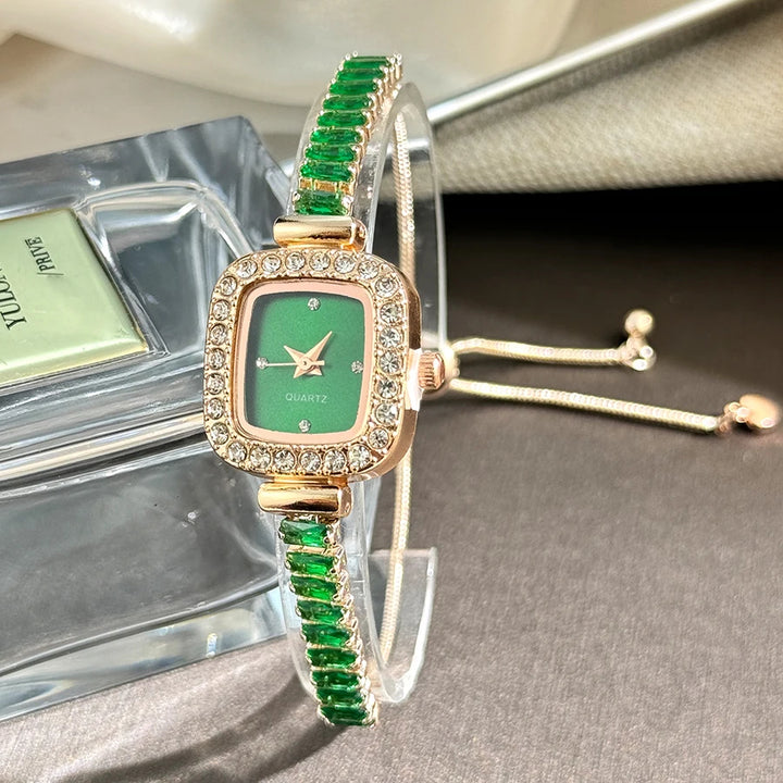 Eternelle Zircon Bracelet Watch