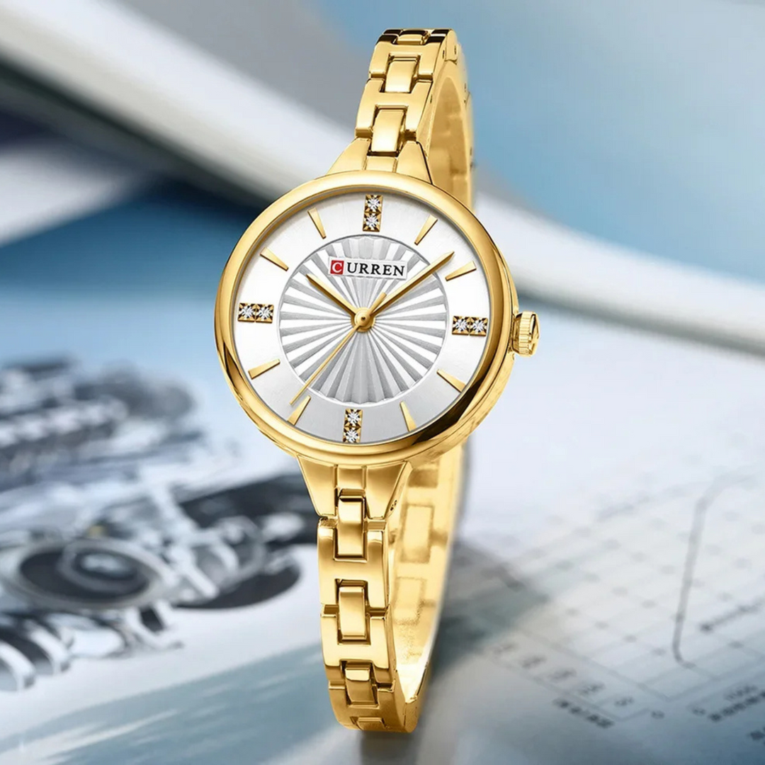 Empress Stainless Steel Timepiece