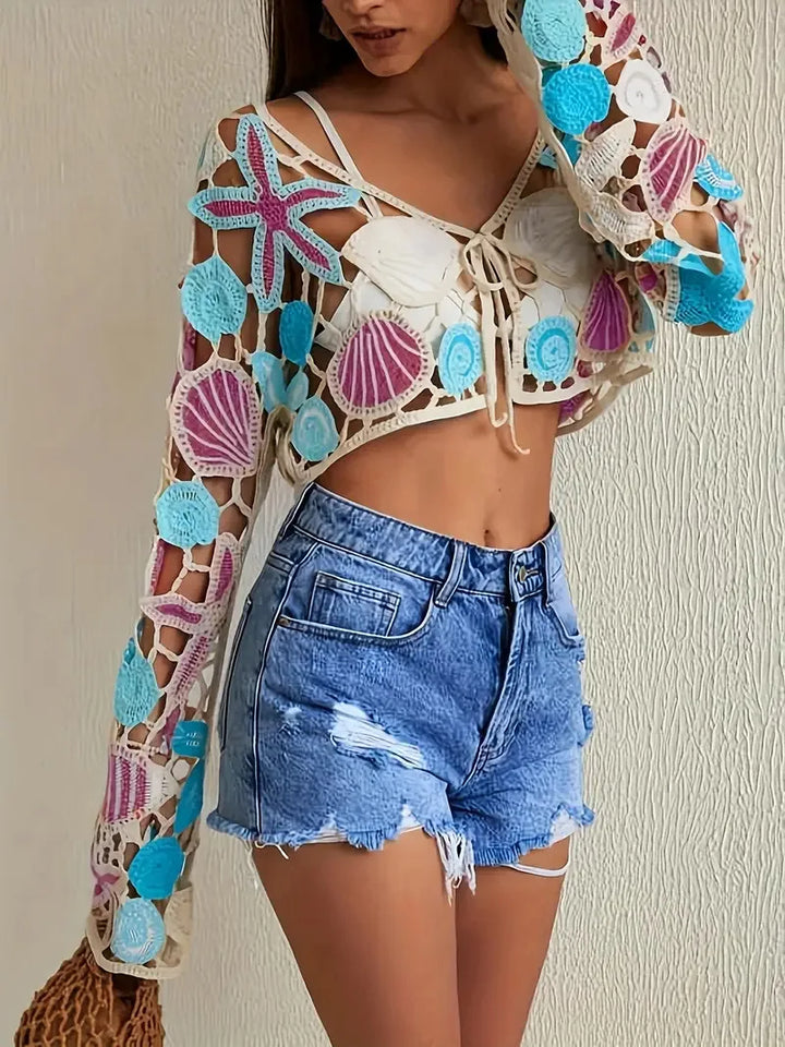 Pacific Muse Crochet Cover-Up
