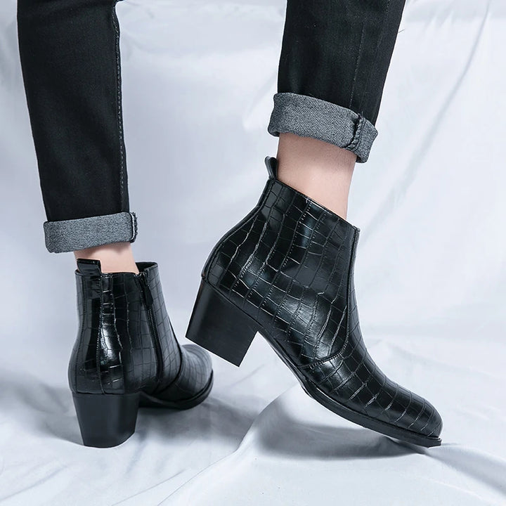 Castellano Crocodile Boot