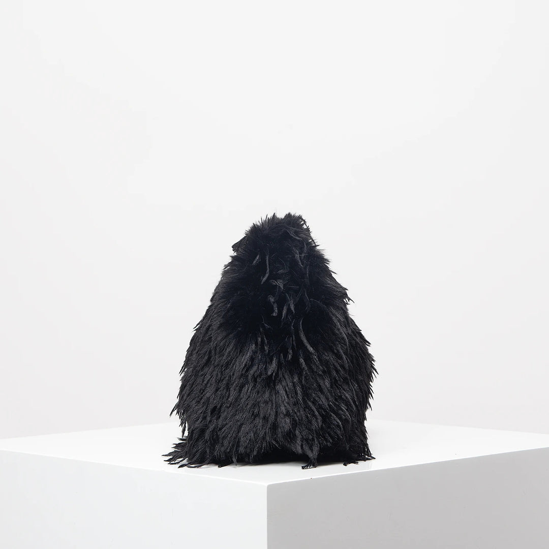 Glamour Feather Clutch Bag