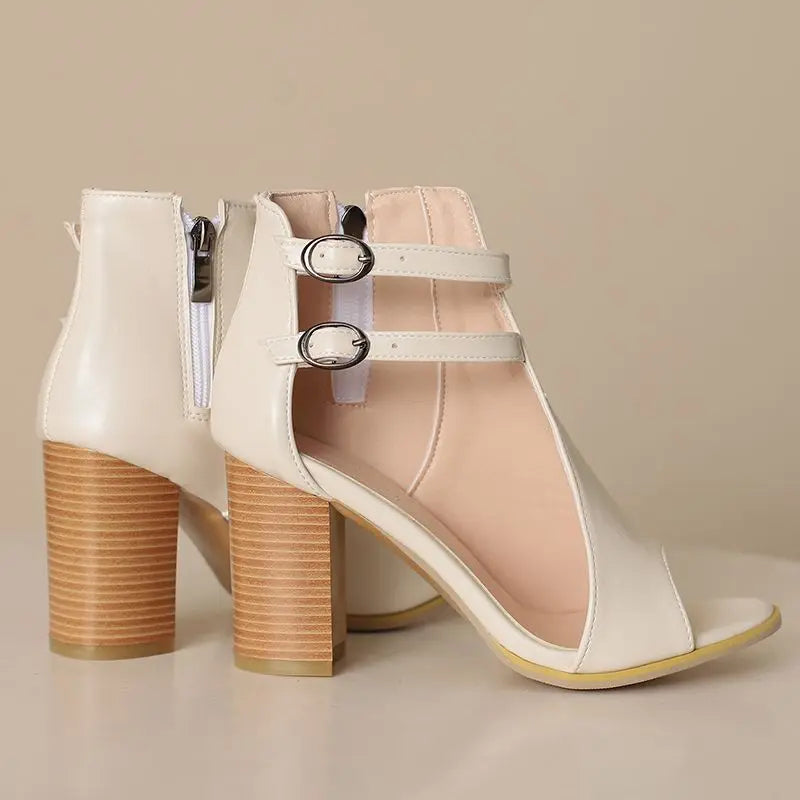 Venice Peep Toe Heel