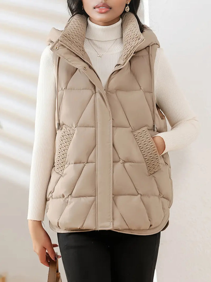 Aspen Hooded Puffer Vest