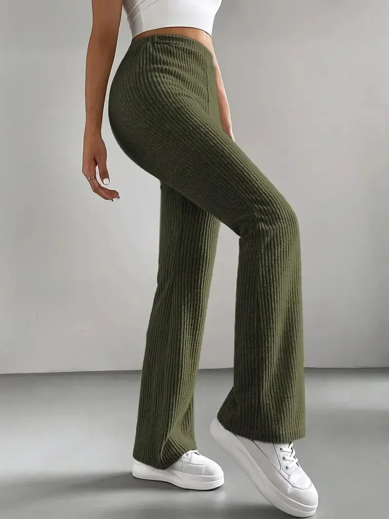 Holloway Rib Flare Pant