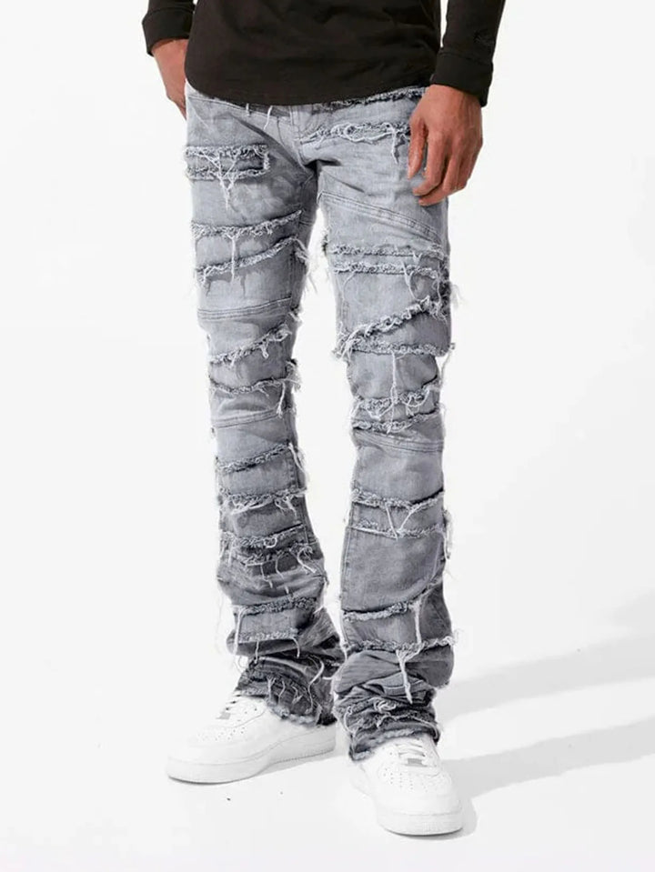 Rogue Stacked Patchwork Denim