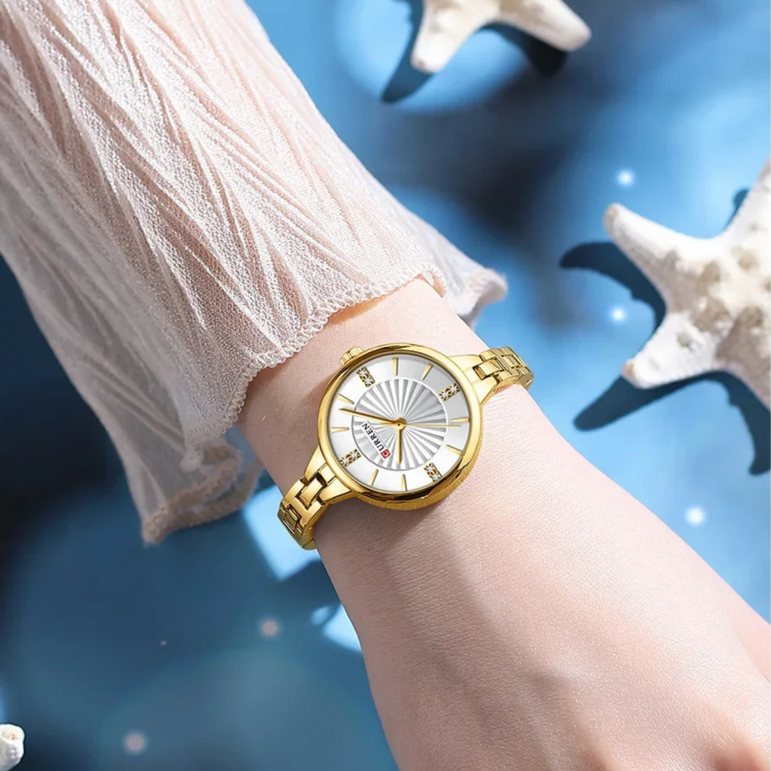 Empress Stainless Steel Timepiece