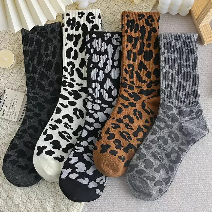 Panthera Cotton Knit Sock Set