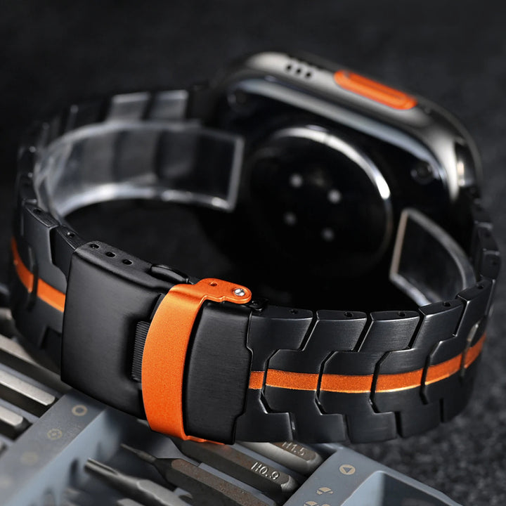 Nitro Striped Apple Watch Band