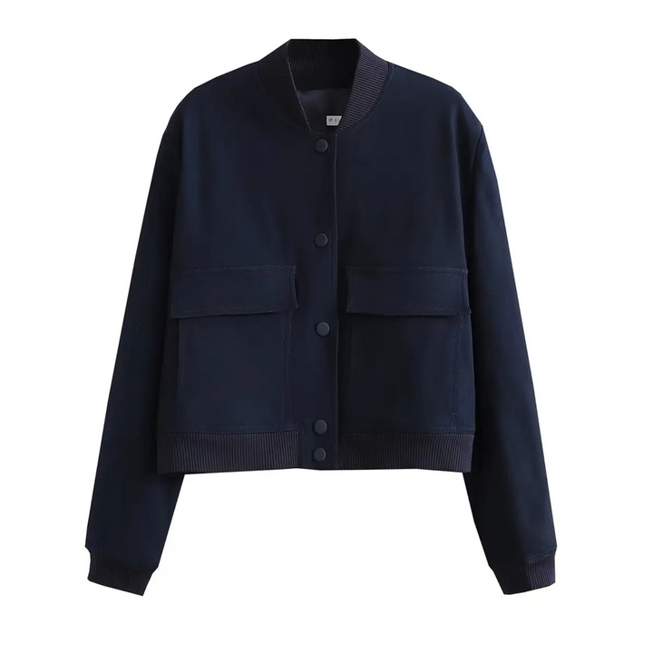 Amari Crop Bomber Jacket
