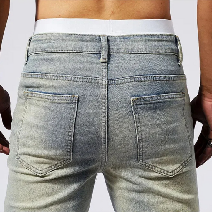 Riot Distressed Denim Short