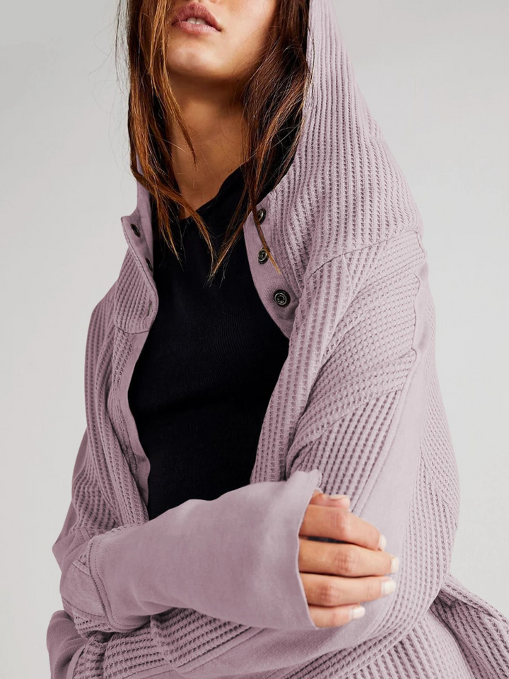 Marlow Waffle Knit Jacket
