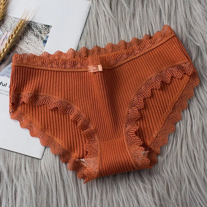 Essentia Lace Cotton Panty Set