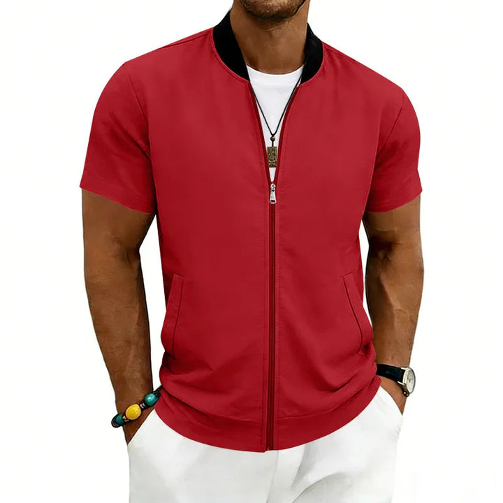 Brooks Short-Sleeve Bomber