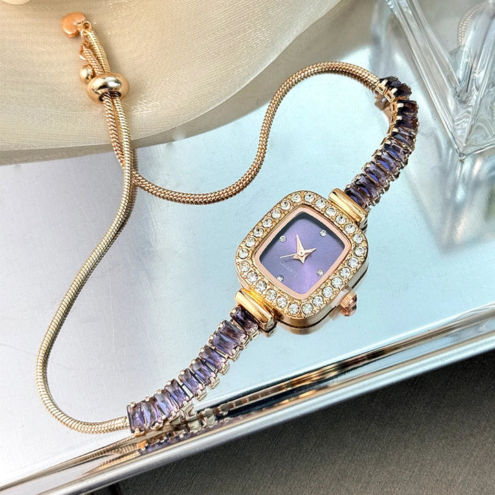 Eternelle Zircon Bracelet Watch