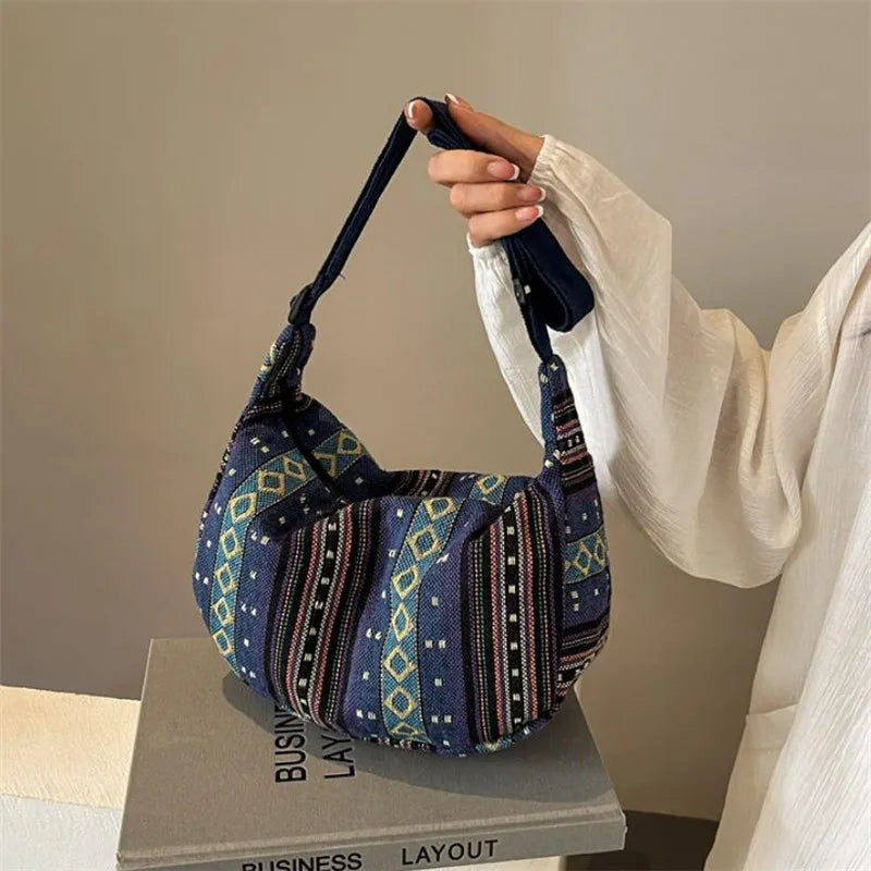 La Boheme Patterned Crossbody Bag