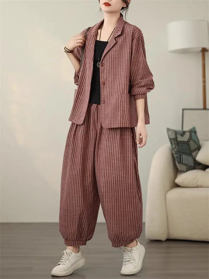 Milanese Pinstripe Co-ord