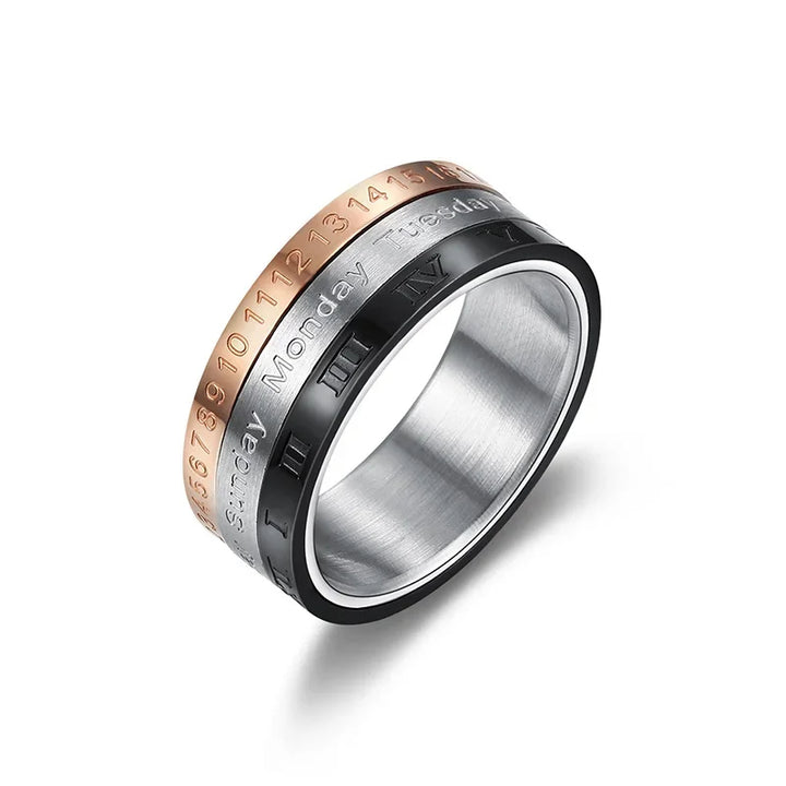 Chronos Calendar Ring