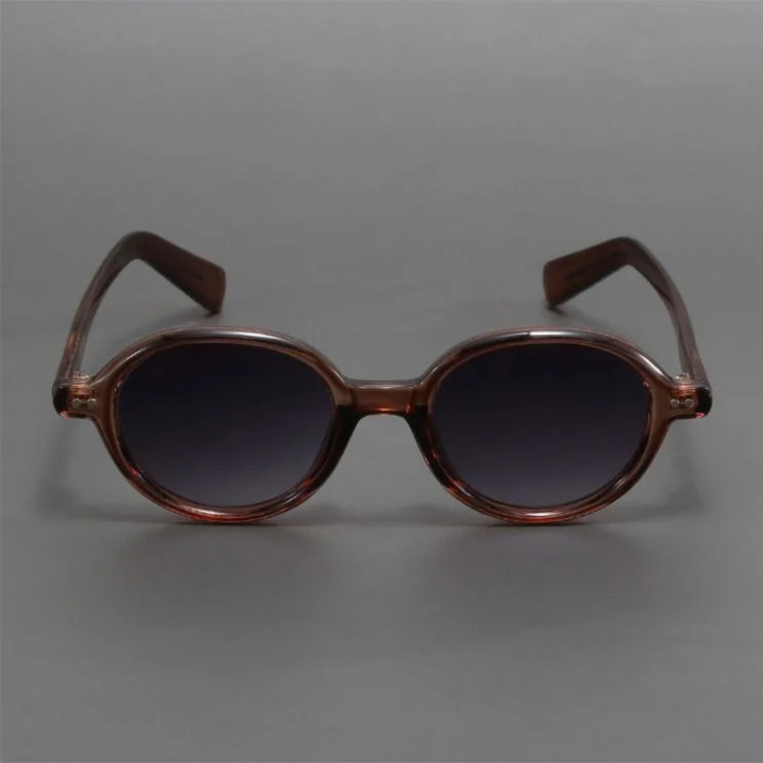 Florence Round-Frame Sunglasses