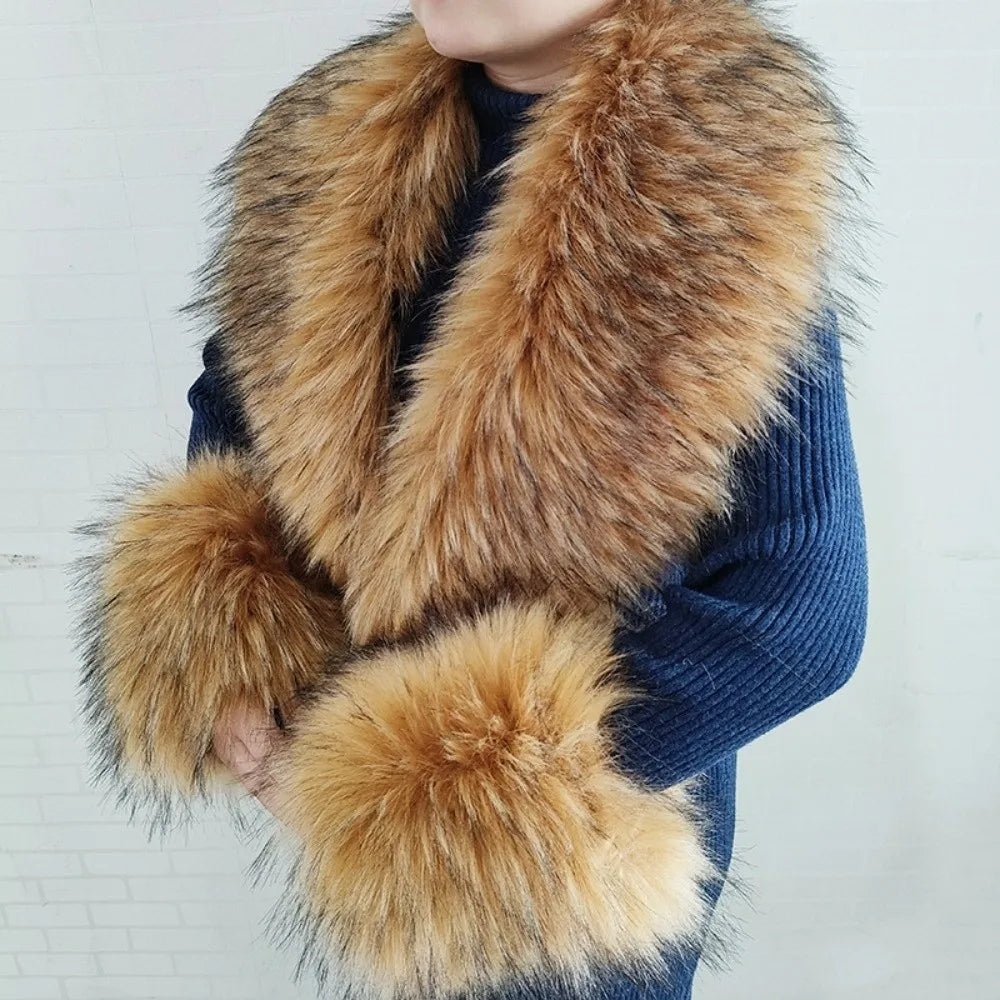 St. Clair Faux Fur Set