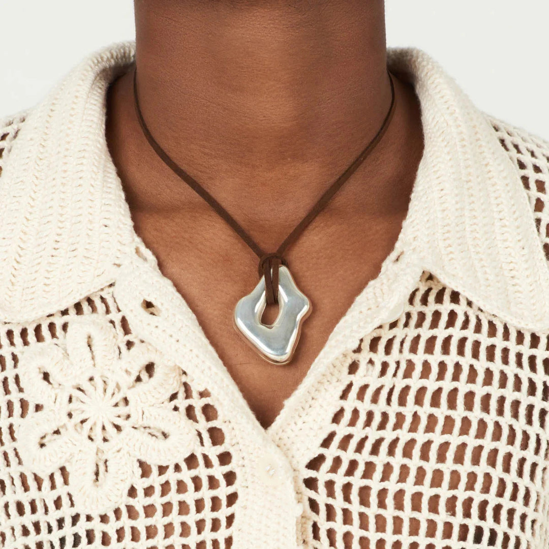 Molten Abstract Necklace