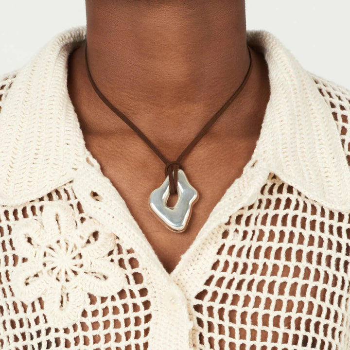 Molten Abstract Necklace