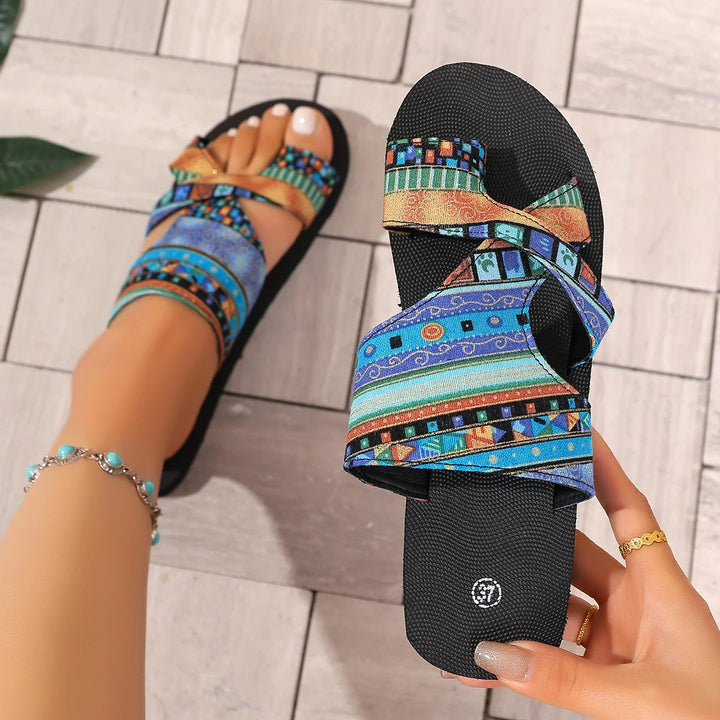 Tulum Boho Slip-On Sandal