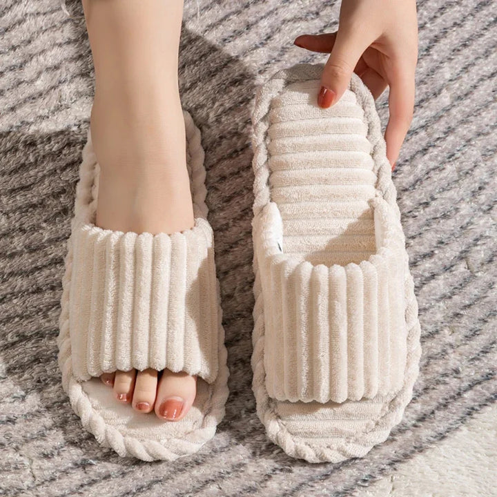 Camden Ribbed Corduroy Slides