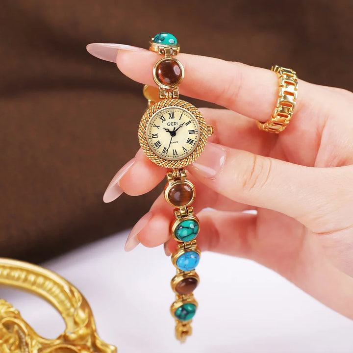 Juliette Gem Link Bracelet-Watch