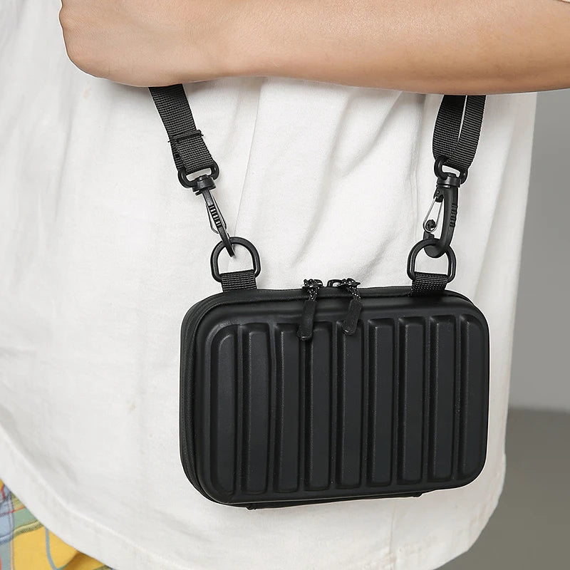 Ribbed Shell Crossbody Bag