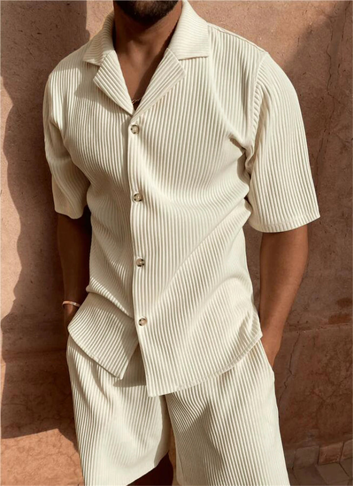 Bayshore Coastal Pleated Set
