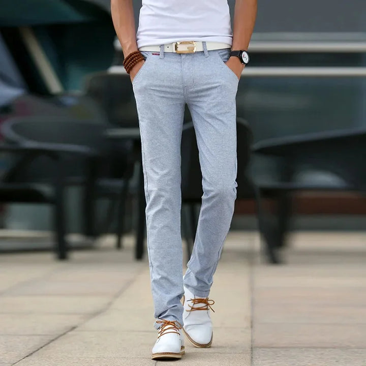 Echelon Linen Tailored Trouser