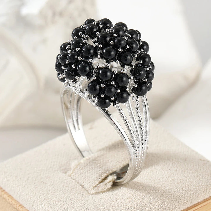 Prism Bloom Cluster Ring