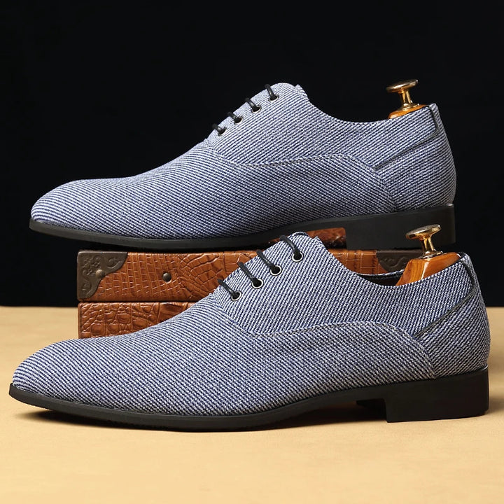 Gentry Woven Canvas Oxford