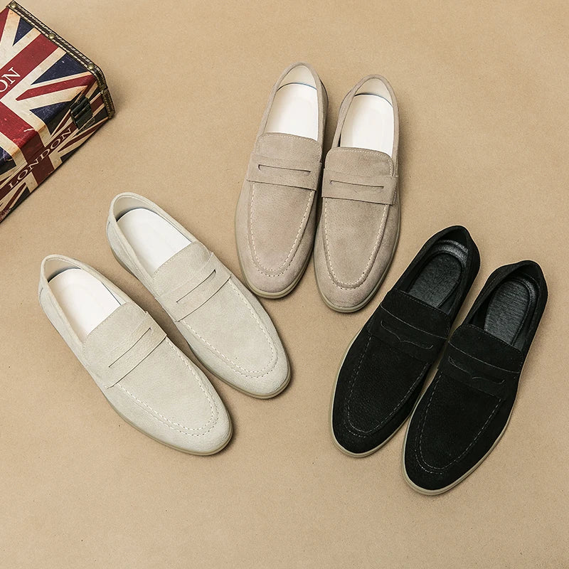 Sterling Suede Penny Loafer