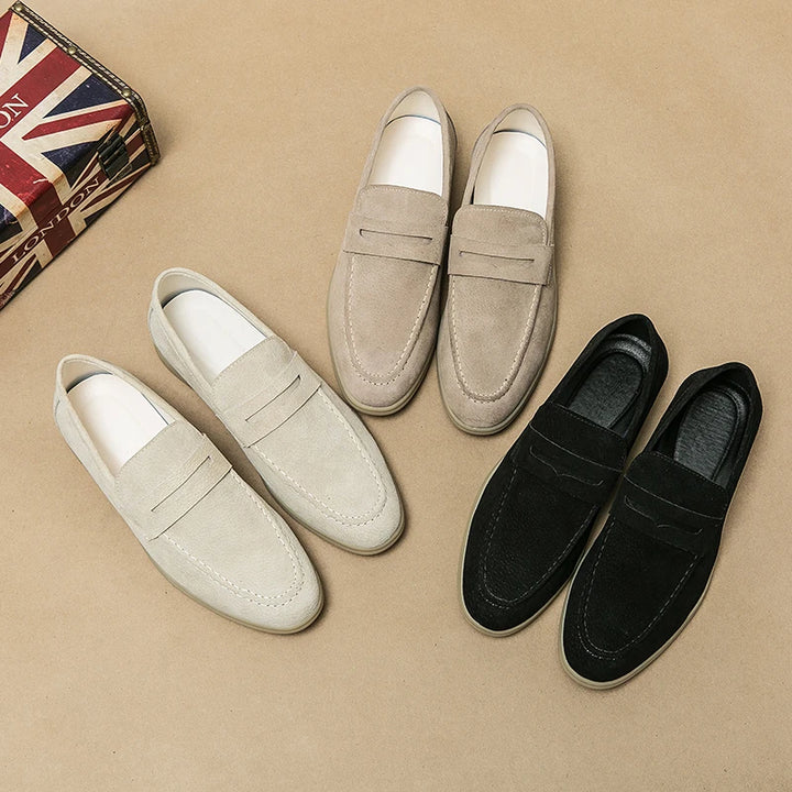 Sterling Suede Penny Loafer