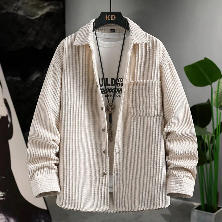 Halden Corduroy Button-Up