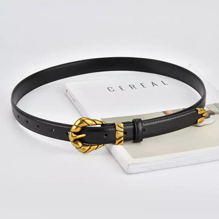 Heirloom Engraved Leather Belt
