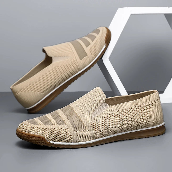 Flex Striped Mesh Loafer