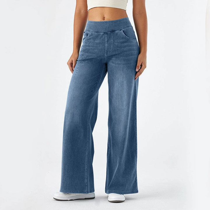 Bareform Wide-Leg Jeans