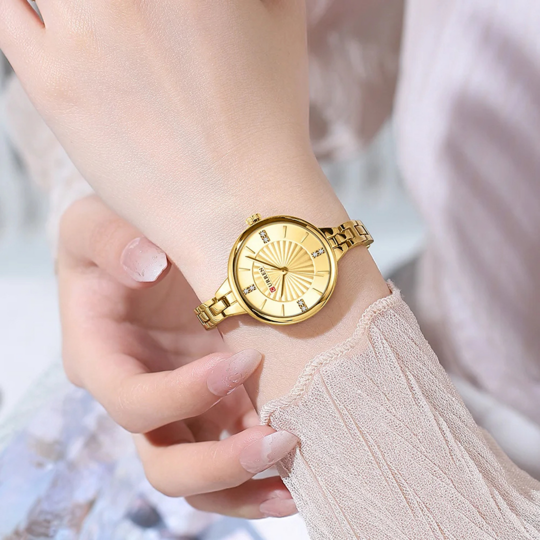 Empress Stainless Steel Timepiece